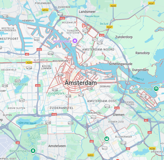 Achtergrondkaart